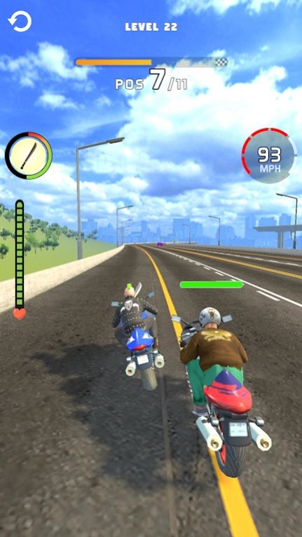 3D摩托公路竞赛1