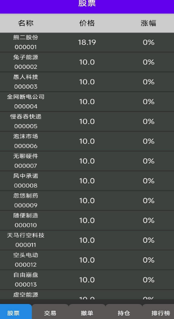 真实炒股游戏