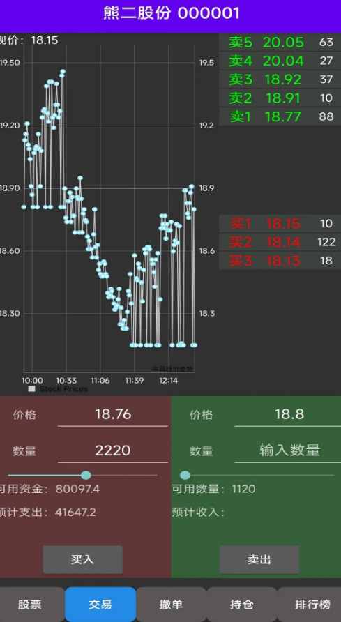 真实炒股游戏