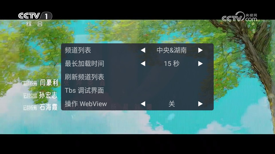 WebView 电视