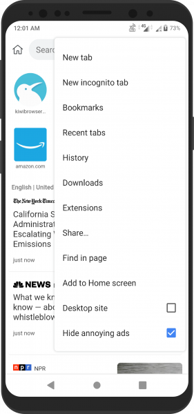 kiwibrowser浏览器最新版