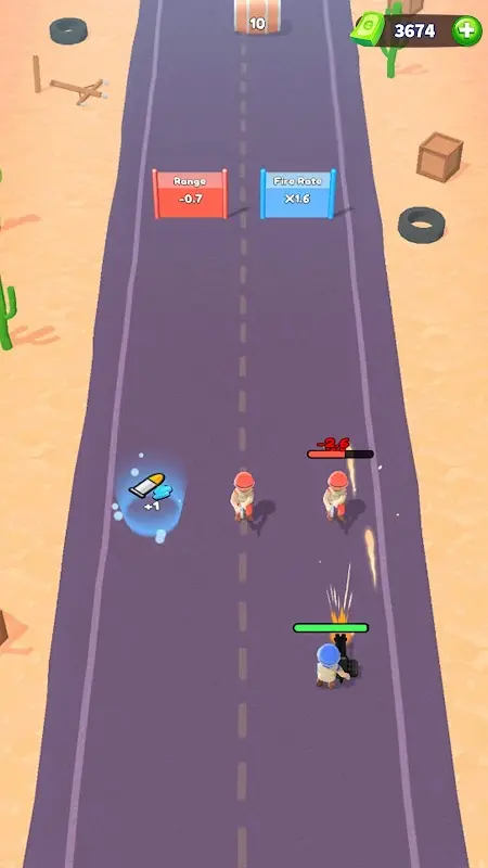 射击跑枪生存